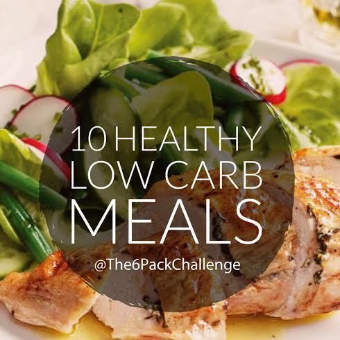 10 healthy low carb meals