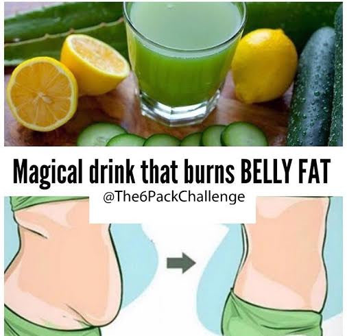 Magical drink that burns belly fat